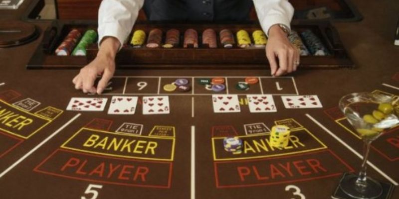 Một số cửa cược phổ biến trong game bài baccarat